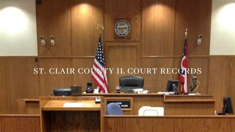 Courts in St. . St clair county court records search